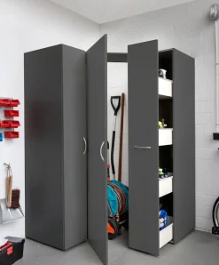 Wimex Apothekerschrank »Multiraumkonzept, 30/54/185cm (B/T/H), Made in Germany« Schranksystem MRK, geräumiger Hochschrank mit 4 Schubladen