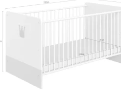 Wimex Babybett »Cindy2« mit Schlupfsprossen