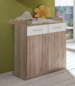 Wimex Babymöbel-Set »Joker« Spar-Set, 2 Stk. tlg. Bett (Gitterbett) +Wickelkommode