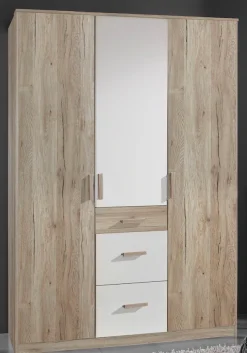Wimex Babyzimmer-Komplettset »Bergamo« Set, 3 Stk. tlg. Bett + Wickelkommode + 3 trg. Schrank