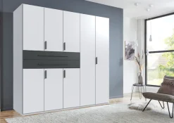 Wimex Drehtürenschrank »Digit Kleiderschrank wahlweise mit oder ohne Spiegel« Schlafzimmer Schrank Bestseller im modernem Design,erhältlich in den Breiten 225cm oder 270cm (mit 8 oder 10 Türen)