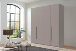 Wimex Drehtürenschrank »Kleiderschrank London, in den Breiten 180cm, 225cm oder 270cm« mit verschiedenen Griffen in goldfarben, silberfarben oder schwarz,wahlweise mit Basic- oder Premium-Ausstattung erhältlich