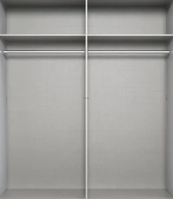 Wimex Drehtürenschrank »Kleiderschrank London, in den Breiten 180cm, 225cm oder 270cm« mit verschiedenen Griffen in goldfarben, silberfarben oder schwarz,wahlweise mit Basic- oder Premium-Ausstattung erhältlich