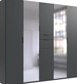 Wimex Drehtürenschrank »Moldau Kleiderschrank mit Spiegel Schlafzimmerschrank«