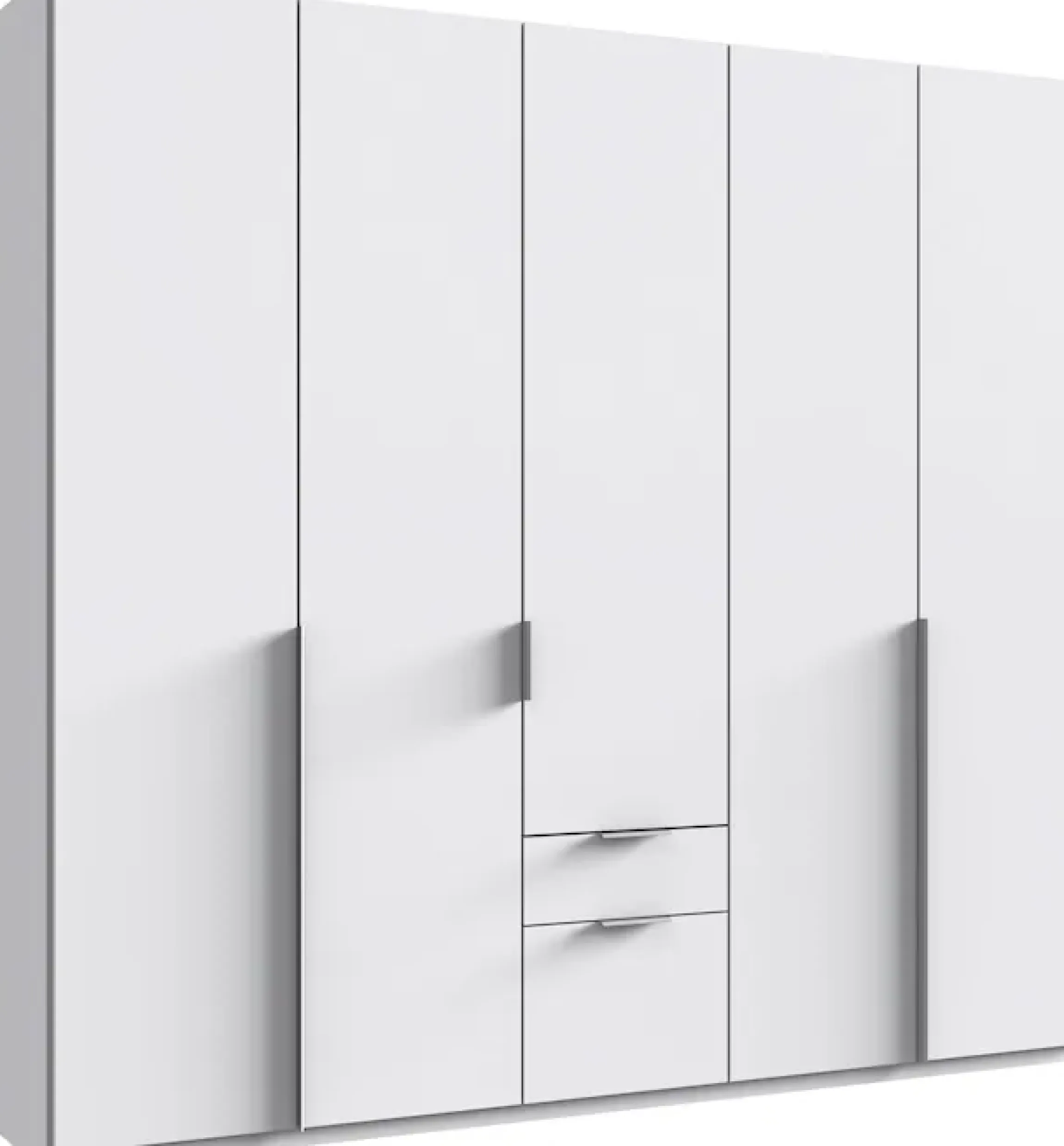 Wimex Drehtürenschrank »Mugano« mit langen oder kurzen Griffen aus Metall,in vielen Breiten, 208 oder 236 cm hoch, Made in Germany