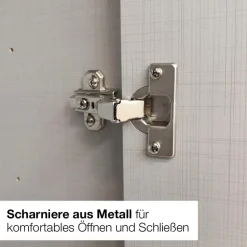 Wimex Drehtürenschrank »Texel in der Breite 135cm« mit Metallgriffen