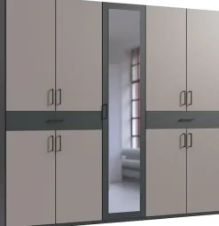 Wimex Drehtürenschrank »Tibet« mit Schubkästen auf bequemer Zugriffshöhe