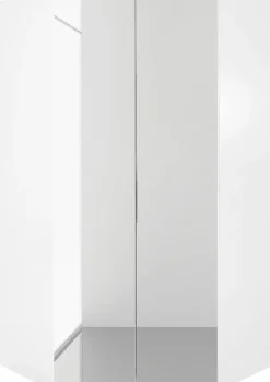 Wimex Eckkleiderschrank »Level by fresh to go« mit Spiegeltüren
