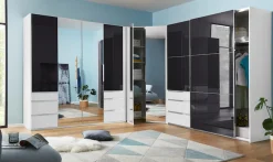 Wimex Eckkleiderschrank »Level by fresh to go« mit Spiegeltüren