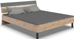Wimex Futonbett »Budapest« Inklusive zweifarbiges Kopfteil, Liegefläche 180x200cm