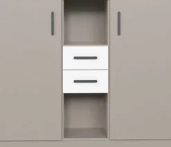Wimex Highboard »Bahamas, inkl. 2 Schubladen in Absatzdekor, Breite: 122cm« Passend zur Jugendzimmer-Serie Bahamas