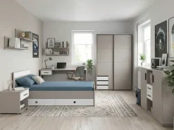 Wimex Highboard »Bahamas, inkl. 2 Schubladen in Absatzdekor, Breite: 122cm« Passend zur Jugendzimmer-Serie Bahamas