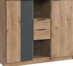 Wimex Highboard »Texel in der Breite 122cm, inkl. zwei Schubladen« Schubkastenschienen aus Metall