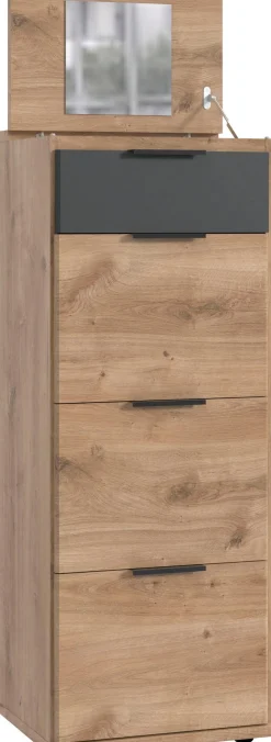 Wimex Hochkommode »Texel in der Breite 46cm, bestehend aus 4 Schubladen« Schubkastenschienen aus Metall