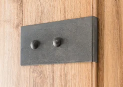 Wimex Kleiderschrank »Cork, mit oder ohne Spiegel, rustikaler Look im Industrial Design« wahlweise in 135cm oder 180cm breit, 58cm tief, 199cm hoch