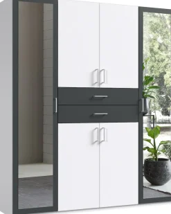 Wimex Kleiderschrank »Diver Drehtürenschrank mit Spiegel, in der Breite 180cm« Bestseller Schlafzimmerschrank
