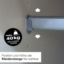 Wimex Kleiderschrank »Koblenz« mit Accessoire-Schubkästen
