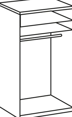 Wimex Kleiderschrank »Level by fresh to go« ohne Schubladen