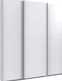 Wimex Kleiderschrank »Mugano, Made in Germany, Lieferung bis in Deine Etage und Stellort« wähle Deine Ausstattung: Basic oder Premium!,3 Schwebetüren, große Größen, mit oder ohne Spiegel, Metallgriffe