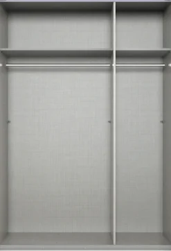 Wimex Kleiderschrank »Mugano, B/T/H 135 oder 180/65/198cm, Made in Germany« wähle Deine Ausstattung: Basic oder Premium!,2 Schwebetüren mit oder ohne Spiegel, Metallgriffe