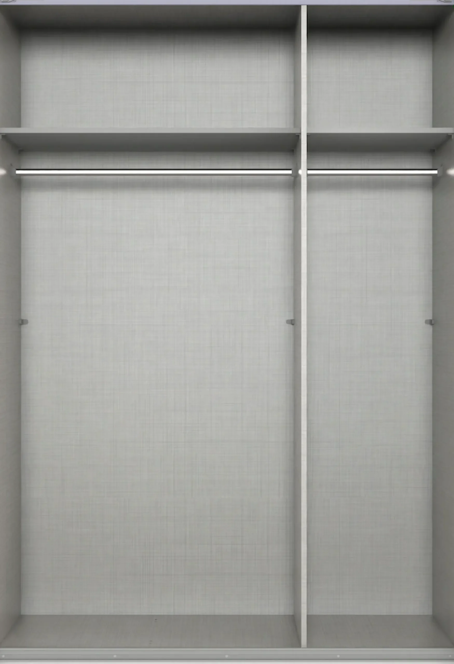 Wimex Kleiderschrank »Mugano, B/T/H 135 oder 180/65/198cm, Made in Germany« wähle Deine Ausstattung: Basic oder Premium!,2 Schwebetüren mit oder ohne Spiegel, Metallgriffe