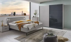 Wimex Kleiderschrank »Tilburg, Metallgriffe, Made in Germany« Breite 270cm wahlweise mit 2 oder 3 Türen,mit Schwebetüren, jeweils 1 Glaselement, 180, 225 oder 270cm breit
