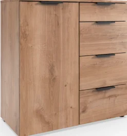 Wimex Kombikommode »Level by fresh to go« 1-türig mit 4 Schubladen, soft-close Funktion, 81cm breit, 84cm hoch