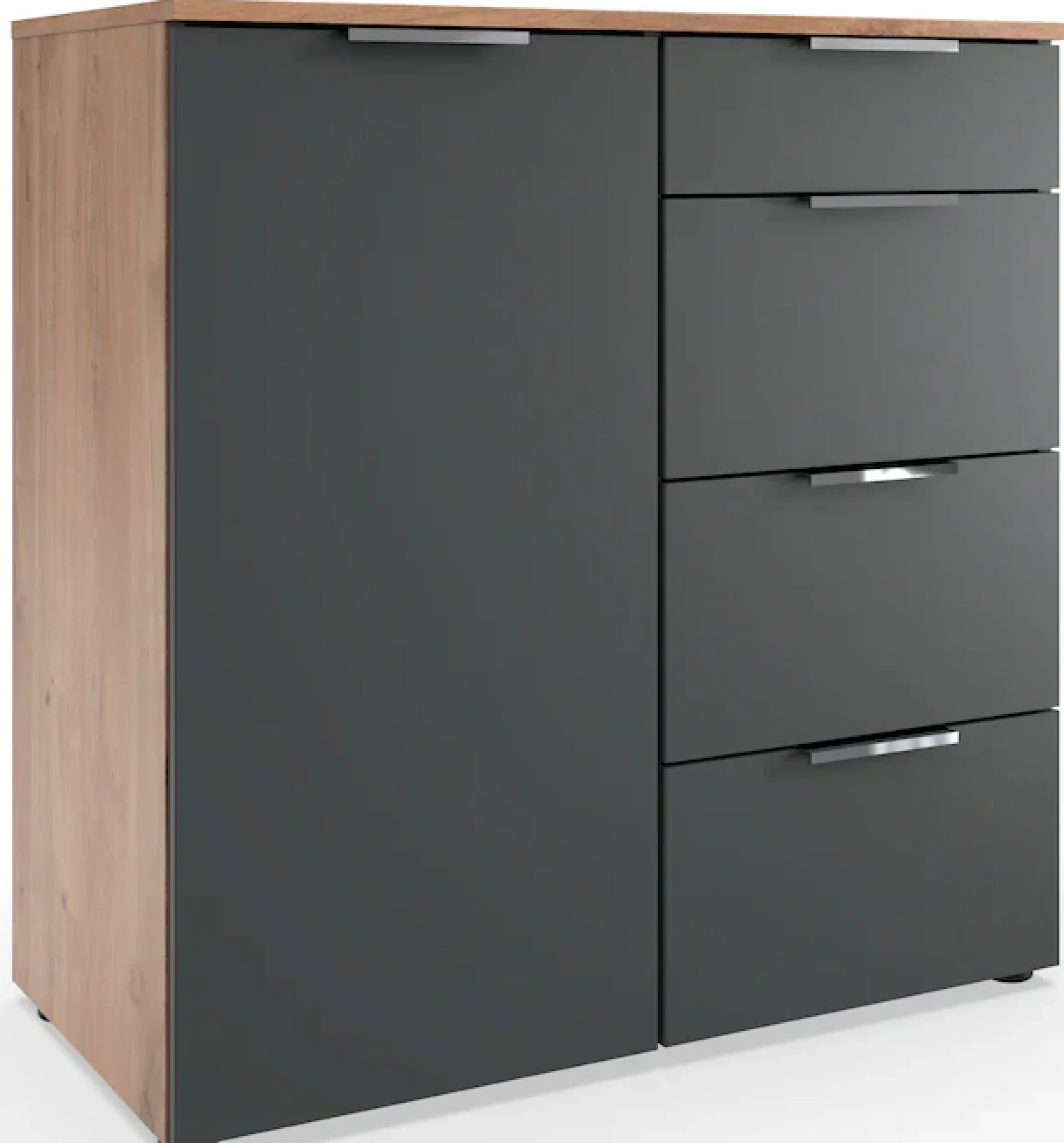Wimex Kombikommode »Level by fresh to go« 1-türig, mit 4 Schubladen und soft-close Funktion, 84cm breit