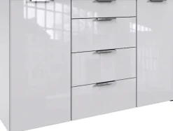 Wimex Kombikommode »Level36 C by fresh to go« mit Glaselementen auf der Front, soft-close Funktion, 135cm breit