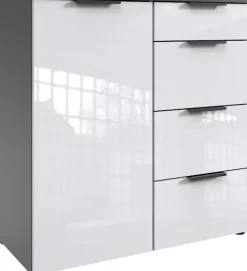 Wimex Kombikommode »level36 D by fresh to go« mit lackierten Hochglanz Fronten, soft-close Funktion, 81cm breit