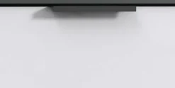 Wimex Kommode »level36 D by fresh to go« 2-türig mit soft-close Funktion, lackierte Front, schwarze Griffe