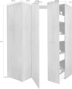 Wimex Mehrzweckschrank-Set »Multiraumkonzept, 3-teiliges Set, Stauraumwunder«