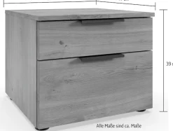 Wimex Nachtkommode »level36 A by fresh to go« 2 Schubladen mit soft-close Funktion