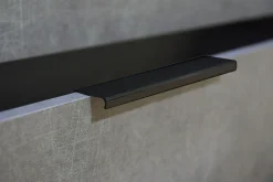 Wimex Nachtkommode »Level36 black C by fresh to go« mit Glaselementen auf der Front, soft-close Funktion, 54cm breit