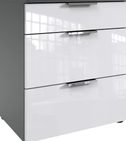 Wimex Nachtkommode »level36 D by fresh to go« mit soft-close Funktion und Lackfronten, 3 Schubladen