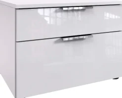 Wimex Nachtkommode »level36 D by fresh to go« mit soft-close Funktion und Lackfronten, 2 Schubladen