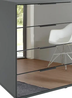 Wimex Nachtkommode »Saigon« mit 4 Schubladen, wahlweise Glas-oder Spiegelfronten