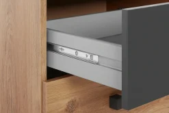 Wimex Nachtschrank »Malmoe, Nachttisch 52x38x40cm, 2 Schubladen« einzeln oder im praktischen 2er Set, rusikaler look, Industrial Design