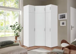 Wimex Schranksystem »Münster« Spar-Set, 6tlg: Eckschrank+ 2 Schränke 40cm breit+ 3 Aufsatzmodule,Mehrzweckschrank