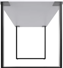 Wimex Schreibtisch »Norderney« aus Holzwerkstoff und Metall, 140x70cm