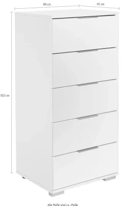 Wimex Schubkastenkommode »Easy« mit Glas- oder Spiegelfront
