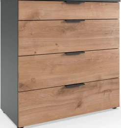 Wimex Schubkastenkommode »Level by fresh to go« 4 Schubladen mit soft-close Funktion, 81cm breit, 84cm hoch