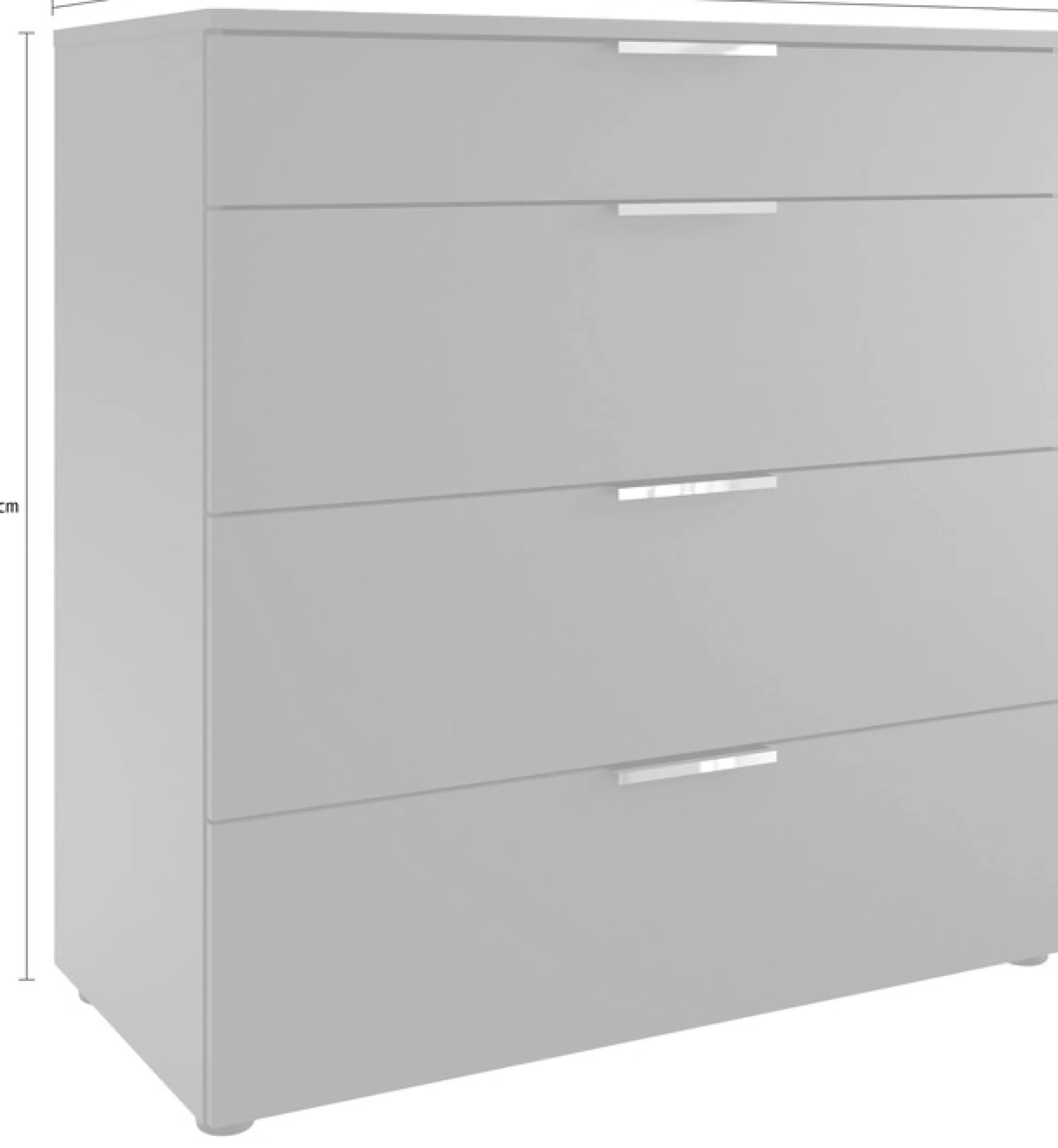 Wimex Schubkastenkommode »Level by fresh to go« 4 Schubladen mit soft-close Funktion, 81cm breit, 84cm hoch
