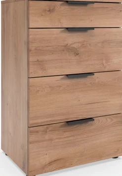 Wimex Schubkastenkommode »Level by fresh to go« 4 Schubladen mit soft-close Funktion, 54cm breit, 84cm hoch