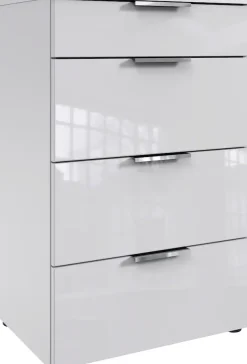 Wimex Schubkastenkommode »Level36 C by fresh to go« mit Glaselementen auf der Front, soft-close Funktion, 54cm breit