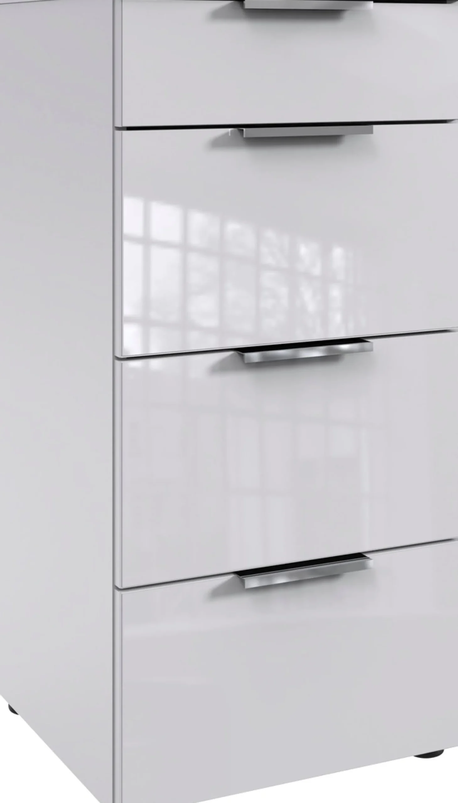 Wimex Schubkastenkommode »Level36 C by fresh to go« mit Glaselementen auf der Front, soft-close Funktion, 41cm breit