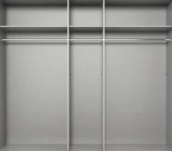Wimex Schwebetürenschrank »Atlanta by fresh to go« mit Akustikpaneel Optik (3D Leisten), Lamelle