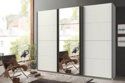 Wimex Schwebetürenschrank »Bern Schiebetürenschrank« Schrank mit zusätzlicher Innenausstattung, Garderobe