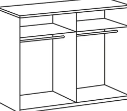 Wimex Schwebetürenschrank »Ernie Kleiderschrank mit Spiegel, Made in Germany« Wähle aus verschiedenen Größen deinen perfekten Stauraum!,Schlafzimmerschrank in verschiedenen Breiten