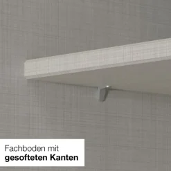 Wimex Schwebetürenschrank »Katar, Kleiderschrank erhältlich in den Breiten 225cm und 270cm« inkl. Spiegel, Akzente in Gold